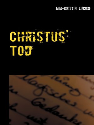 cover image of Christus' Tod